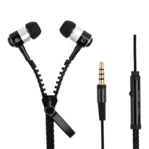 E-Shopper Zipper In-Ear Kopfhörer Mikrofon
