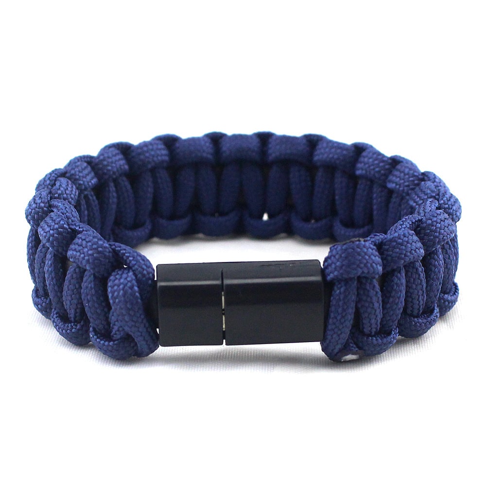 E-Shopper Armband Nylon dunkelblau