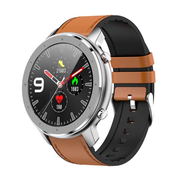 E-Shopper Smartwatch F12 silber