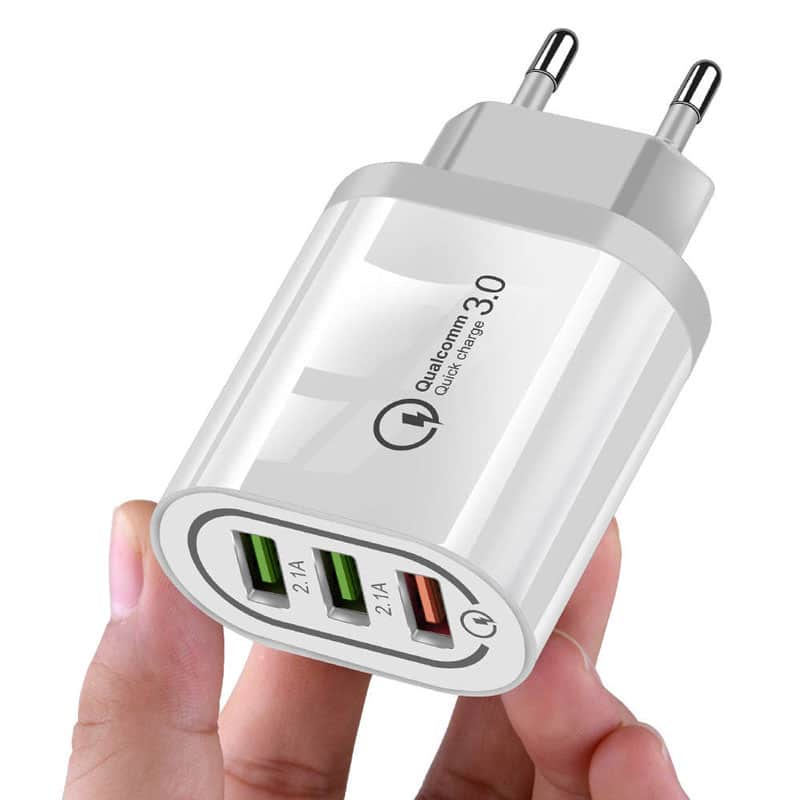 E-Shopper USB Quick Qualcomm 3.0 Phone Charger Ladegerät