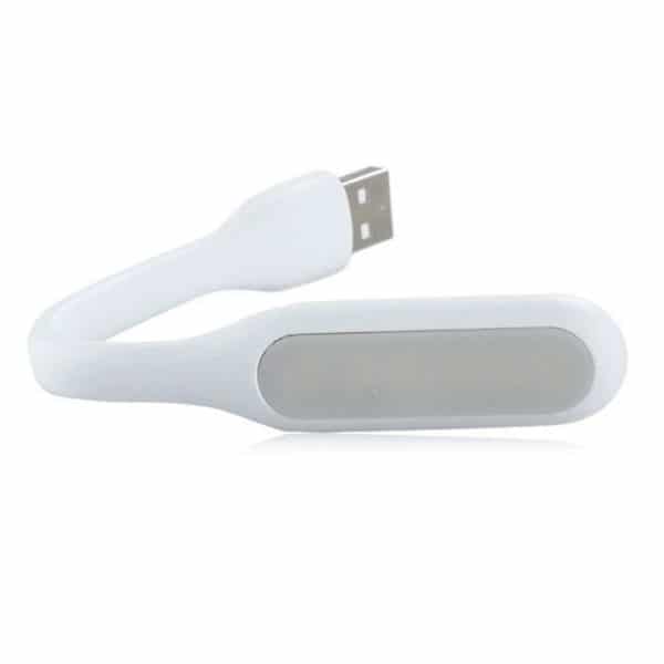 E-Shopper Flexible USB LED-Leuchte für Power Bank und Laptop weiß