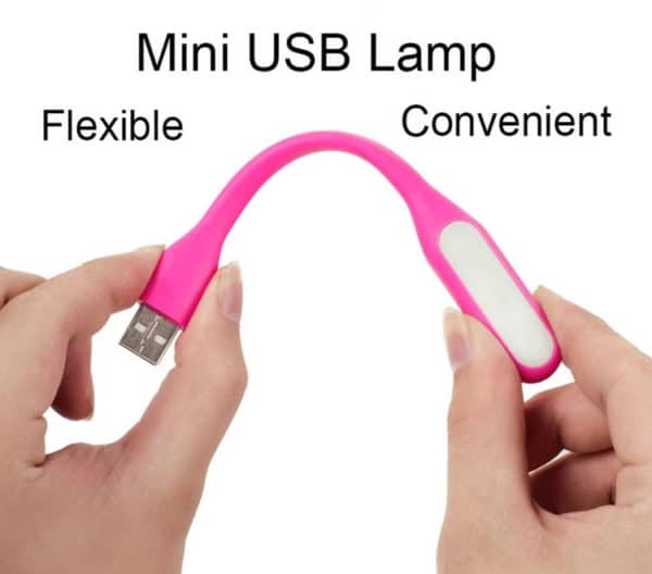 E-Shopper Flexible USB LED-Leuchte für Power Bank und Laptop
