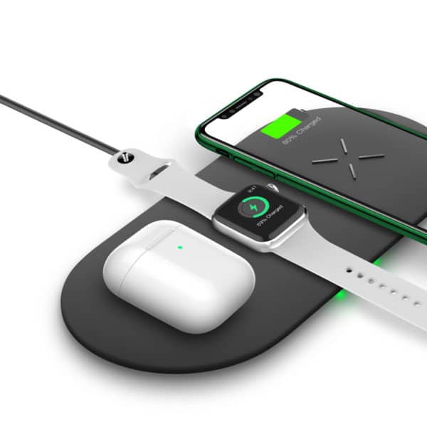E-Shopper 3in1 Wireless Charging Ladestation